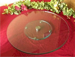 Rotating glass Lazy Susan