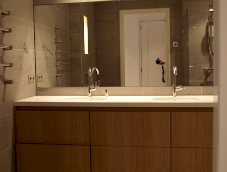 Spiegel badkamer in Amsterdam op maat