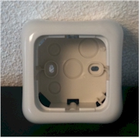 Infrarood verwarming - Opbouwrand Chromo digitale thermostaat