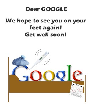 Get well card for Google