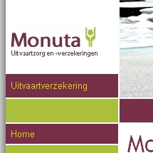Webdesign: Website Monuta begrafenis-uitvaartverzekering