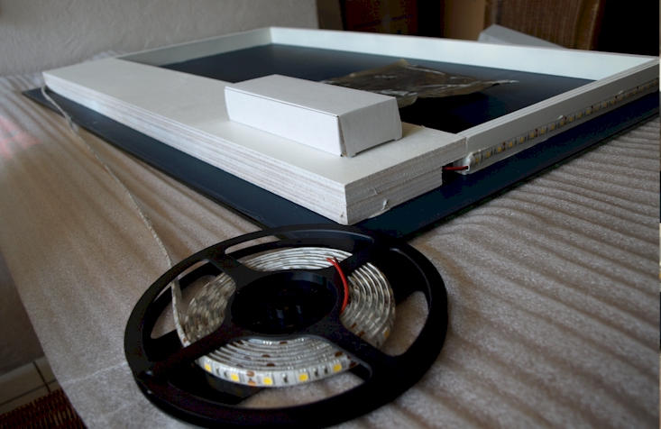 Lastig hardop Deuk LED spiegel op maat opbouw