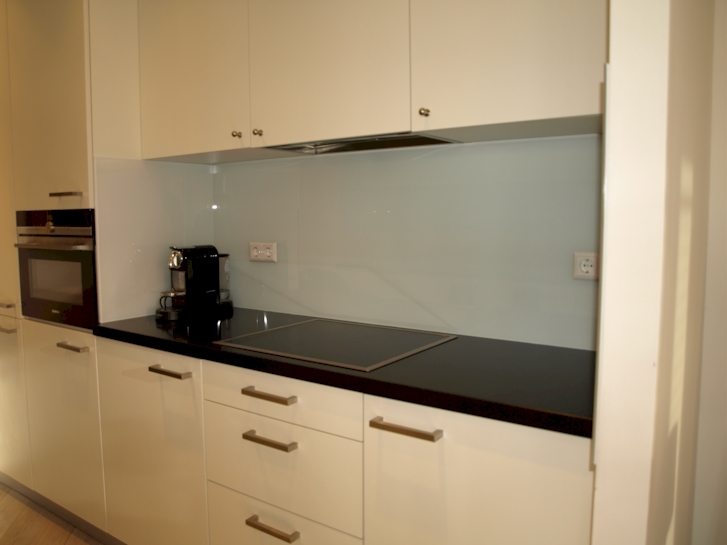 Keukenwand glas amsterdam glazen keukenachterwand
