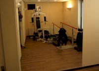 spiegelwand fysiopraktijk verzorgingshuis in Huis ter Heide Utrecht