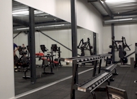 spiegelwand fitness Oude Tonge