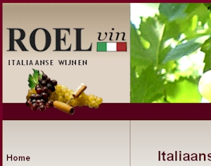 Webdesign: Website roelvin spumante wijnen