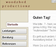 Woodshed productions produziert lesbare, universell zugängliche, schnelle WWW-Seiten