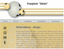 CSS Template Globe - Vision2Form Design